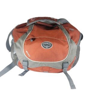 OSPREY Elroy Burnt Orange Sipper Side Laptop Crossbody Shoulder Messenger Bag